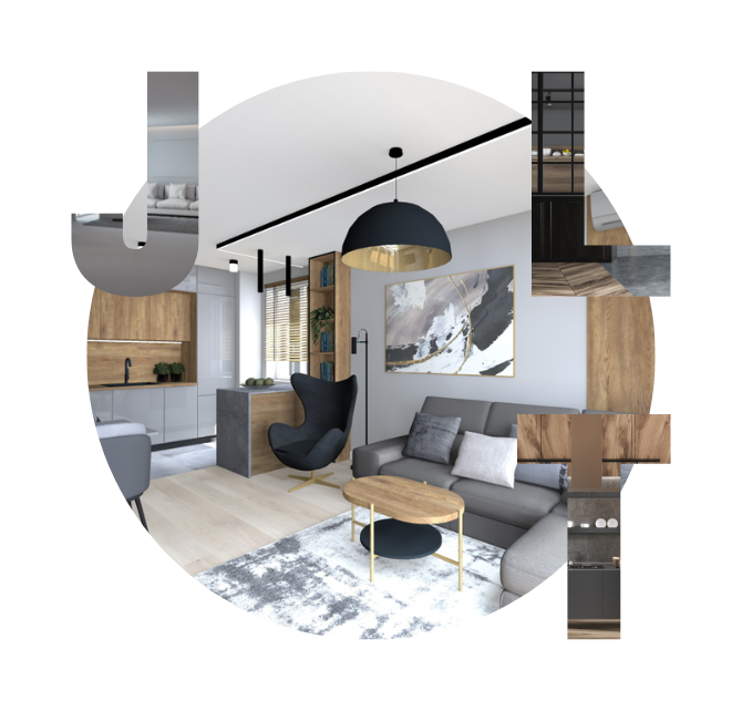 Architekt wnętrz Bydgoszcz - funkcjonalne biuro dla organizacji pozarządowej, realizacja JLT-Design.