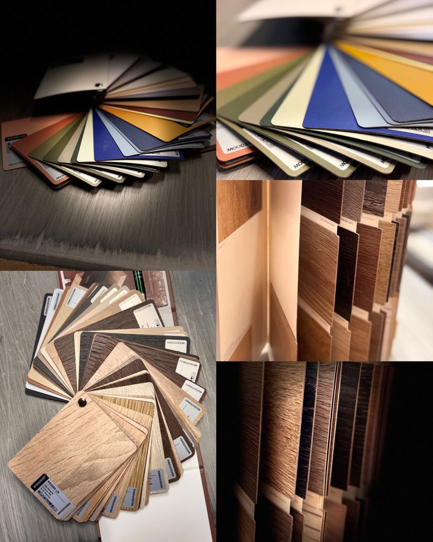 Materiały używane do produkcji mebli na wymiar - stolarnia Meble KRIS, Wołomin okolice Warszawy.