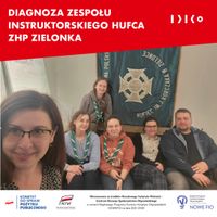 Miniatura Zdjęcie zespolu harcerzy po diagnozie