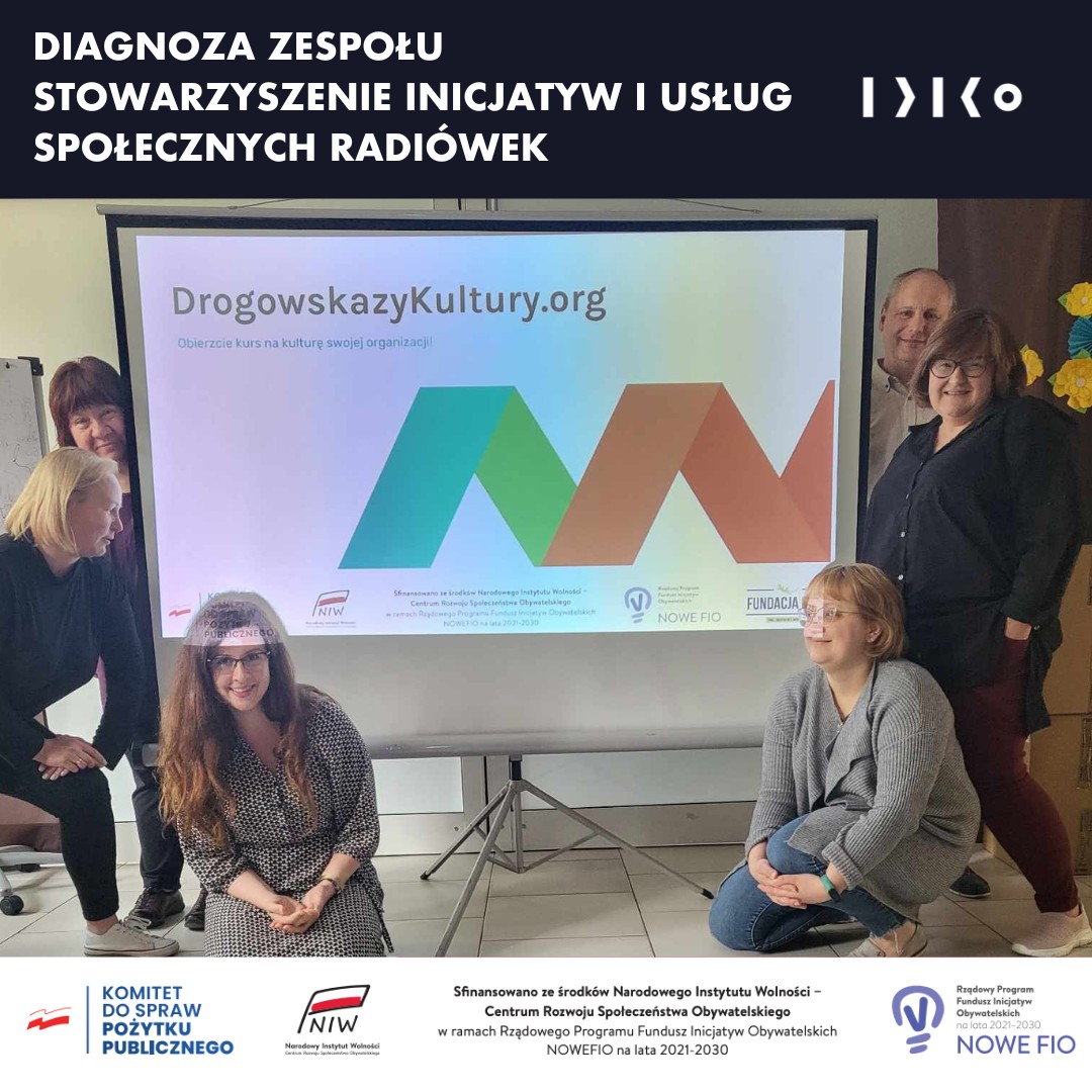 Zdjęcie zespołu z NGO po diagnozie