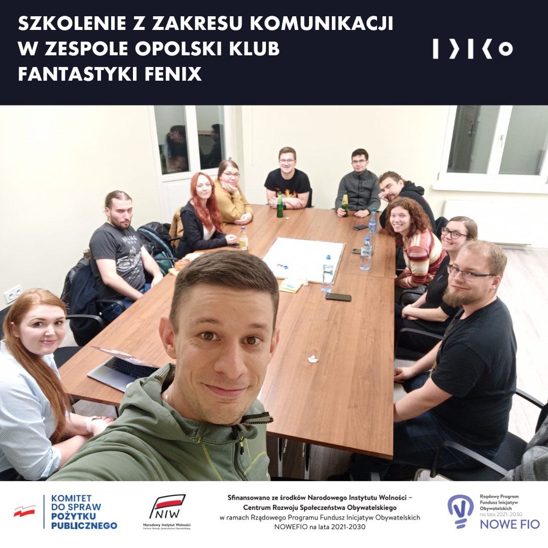 Zdjęcie zespołu z NGO po diagnozie