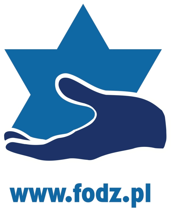 Logotyp Fundacji Ochrony Dziedzictwa Żydowskiego