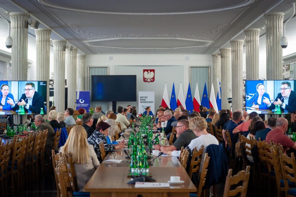Sala Kolumnowa podczas V Ogólnopolskiego Forum Rad Pracowników