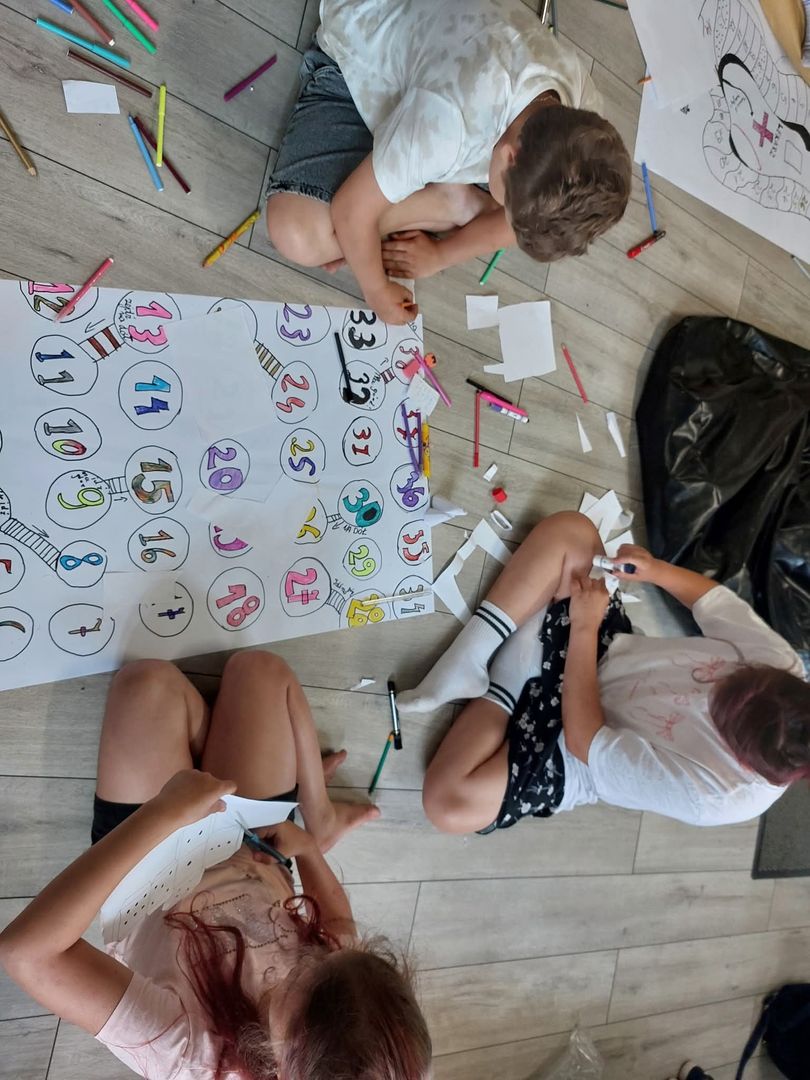 Zabawa, zabawą..., ale u nas na świetlicy dzieją się rzeczy naprawdę poważne...MATEMATYCZNIE poważne! 😃
