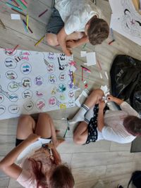 Miniatura Zabawa, zabawą..., ale u nas na świetlicy dzieją się rzeczy naprawdę poważne...MATEMATYCZNIE poważne! 😃