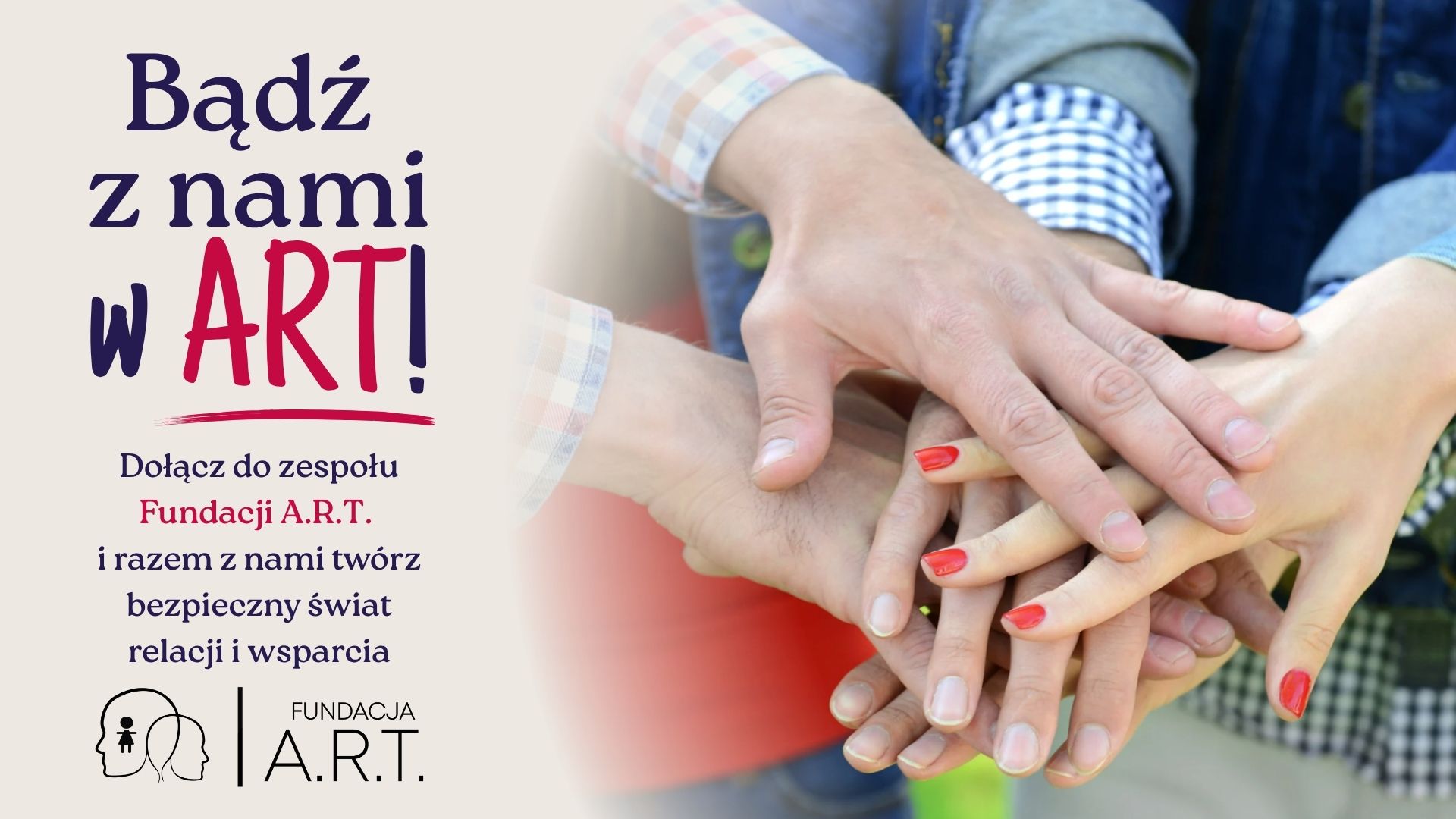 Plakat informujacy o rekrutacji