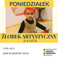 Miniatura Żłobek Artystyczny (od 2 do 4 lat)