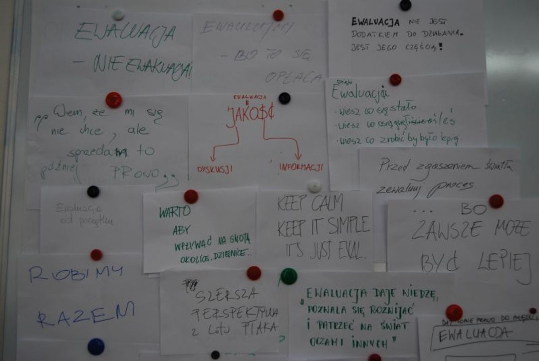 Ewaluacja Nie Ewakuacja Czyli Dlaczego Warto Ewaluowa Procesy 
